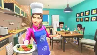 Domowe gry z mamą kucharską Screen Shot 2
