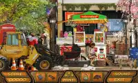 # 101 Hidden Objects Games Free New - Lost in Town Screen Shot 0