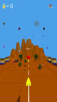 Czerwony balonik 3D | Bubble Shooter 3D Screen Shot 1
