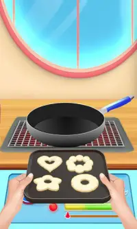 Donuts - Yemek Pişirme Oyunu Screen Shot 2