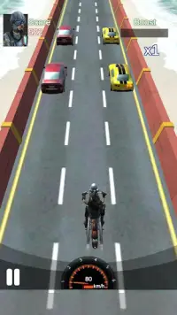 Moto Traffic Runner Screen Shot 2