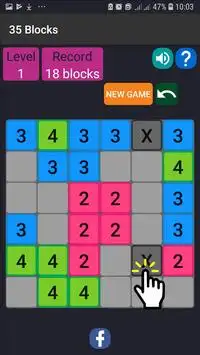 Game 35 Blocks - Puzzle Screen Shot 3