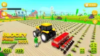 Farming Tractor Sim Game 2023 Screen Shot 2