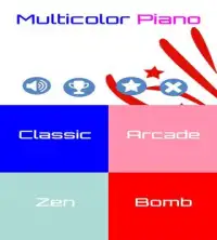 piano tiles: multicolor tiles Screen Shot 0