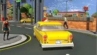 3d Taxi Driver Car Screen Shot 6