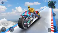Moto Spider Motor Hero: Mega Ramp Impossible Game Screen Shot 2