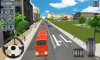 Traffic Bus Game 2019 - Real Bus Simulator Screen Shot 1