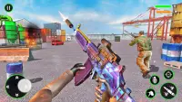 बंदूक वाला गेम कमांडो शूटर खेल Screen Shot 4