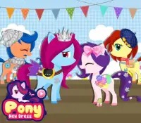 Rainbow Pony's New Dress Salon Screen Shot 7
