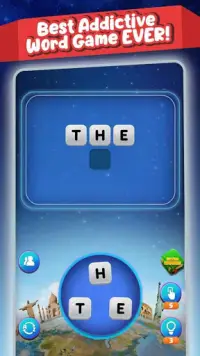 Word of World - Crossword Puzzle Game Free Screen Shot 3