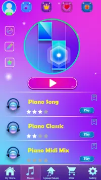 Maluma Piano Game Tiles Screen Shot 0