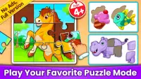 아이들을 위한 퍼즐 게임: 직소 퍼즐 Screen Shot 0