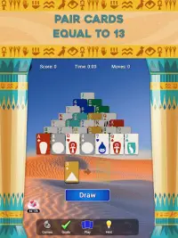 Pyramid Solitaire - Card Games Screen Shot 17