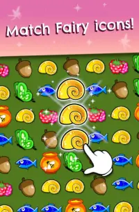 Fairy Friends with Fairy Pond - Match 3 Mayhem Screen Shot 0