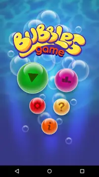 Bubbles Game Screen Shot 0