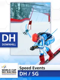 WORLD CUP SKI RACING Screen Shot 15