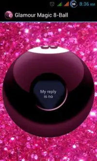 Glamour Magic 8-Ball Yes/No Screen Shot 1