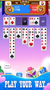 solitaire clash - card games Screen Shot 0