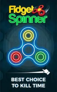Fidget Spinner - Relaxing game for Christmas Screen Shot 0