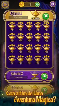 Jogos Jewels & Genies: Aladdin Quest - Match 3 Screen Shot 5