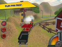 3D Train Game For Kids - Free Vehicle Driving Game Screen Shot 8