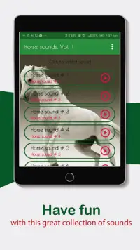 Horses Sounds for Cell Phone free. Screen Shot 6