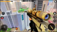 снайпер 3d: пистолет игры- лучшие пушки срельба Screen Shot 4