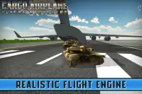 Tank Cargo Airplane Flight Sim Screen Shot 0