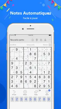 Sudoku - sudoku classique Screen Shot 1