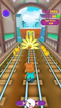 Subway Three Cats Endless Run Screen Shot 3