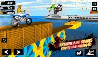 Mega Ramp Bike Race 3d Bike Stunt- Racing Games Screen Shot 7