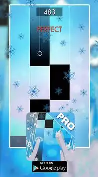 Snow Magic Piano Tiles - Music 2018 Screen Shot 2