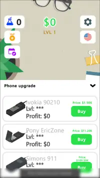 Phone Baron: Business Phone Clicker Game Screen Shot 4