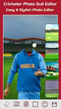 Cricket Photo Suit Screen Shot 3
