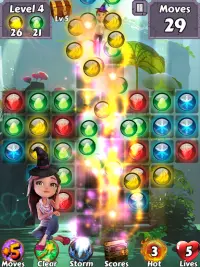 Bubble Girl - Match 3 games and fun puzzles Screen Shot 5