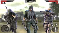 New kung Fu karate: Army Battlefield Fighting Game Screen Shot 0
