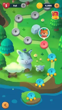 Bubble Animals Fox - Ultimate Bubble Shooter Screen Shot 1