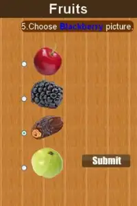 Fruits name for kids Screen Shot 3