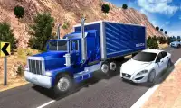 हेवी ड्यूटी 18 व्हीलर ट्रक ड्राइव - Offroad खेल Screen Shot 0