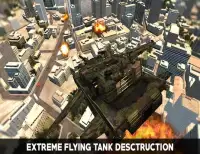Flying War Tank Simulator Screen Shot 1