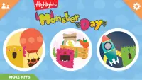 Highlights Monster Day - gioco per bimbi Screen Shot 0