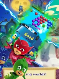 Pj Mask Hero Tayo Bus Bubble Screen Shot 5