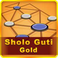 Sholo Guti Gold-Bead 16 with Tic Tac Toe & more