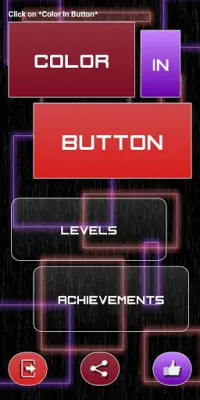 Color In Button - Puzzle con botones de colores Screen Shot 2