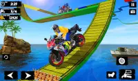 Mega Ramp Bike Race 3d Bike Stunt- Racing Games Screen Shot 9
