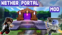 Nether Portal Mod - Old End Dimension Screen Shot 1