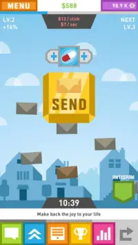 Spam Game - Clicker Screen Shot 0