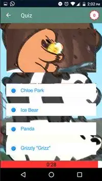 Guess We Bare Bears Trivia Quiz Screen Shot 1