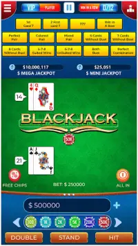 Blackjack King of Side Bets Screen Shot 3