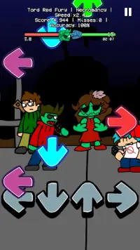 FNF Tord Red Fury Expanded Mod Screen Shot 6